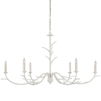Iberia Large Chandelier (Plaster White) - OPEN BOX