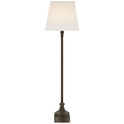 Cawdor Buffet Lamp (Linen|Aged Iron) - OPEN BOX