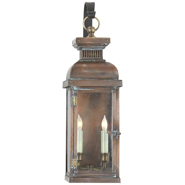 Suffork Scroll Arm Outdoor Wall Sconce