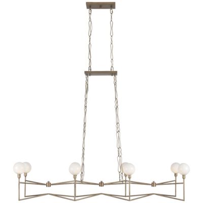 Bodie Linear Suspension with Opal White Glass