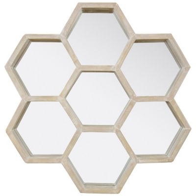 Honeycomb Accent Mirror