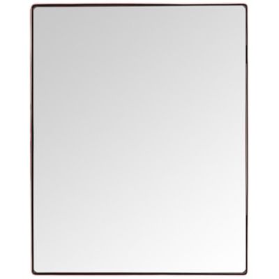 Rounded Rectangular Wall Mirror