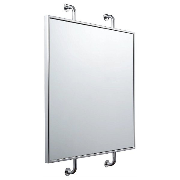 Tycho Pipe Mounted Wall Mirror
