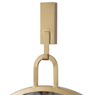 Stopwatch Oval Powder Room Mirror by Varaluz at