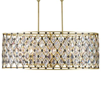 Windsor Oval Linear Pendant