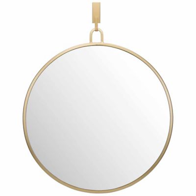 Round Stopwatch Mirror by Varaluz (Gold) - OPEN BOX RETURN