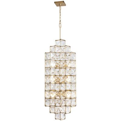 Varaluz Cubic Foyer Chandelier