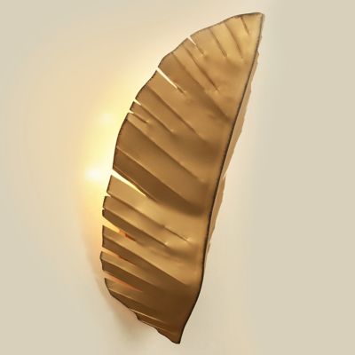 Banana Leaf Wall Sconce - Thumbnail 3