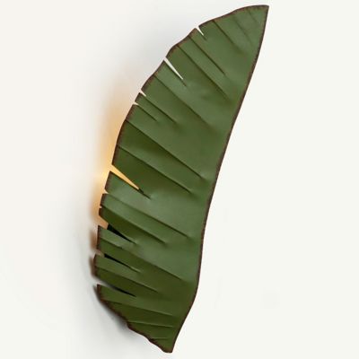 Banana Leaf Wall Sconce - Thumbnail 4