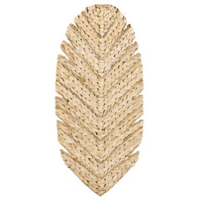 Banana Leaf Seagrass Wall Sconce