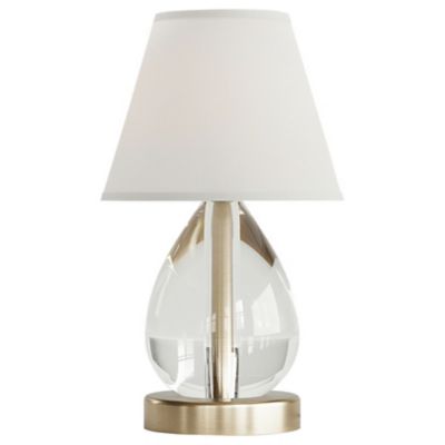 Mona & Lisa Oblong Crystal Table Lamp