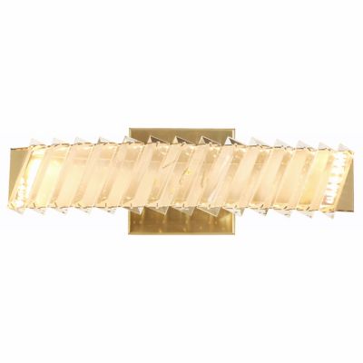 Golden Ratio Crystal LED Vanity Light