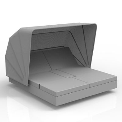 Vela 4 Reclining Daybed with Folding Canopy