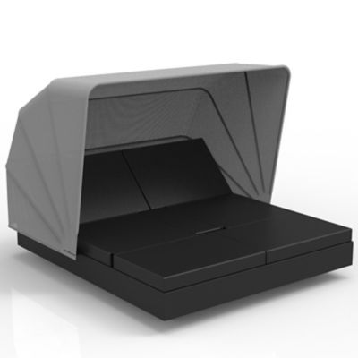Vela 4 Reclining Daybed with Folding Canopy