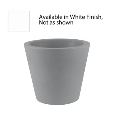 Cone Planter by Vondom (47-In/White) - OPEN BOX RETURN
