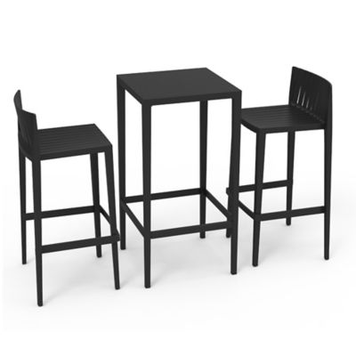 Spritz Outdoor Bar Table and Stool Set