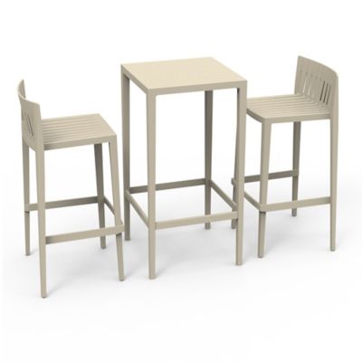 Spritz Outdoor Bar Table and Stool Set