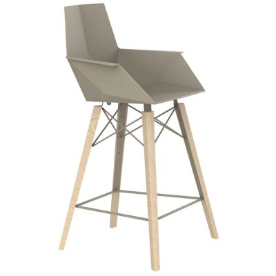 Faz Wood Barstool - Set of 4