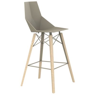 Faz Wood Barstool - Set of 4