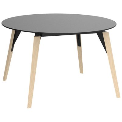 Faz Wood Round Lounge Table