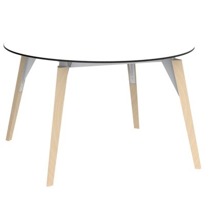 Faz Wood Round Lounge Table