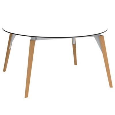Faz Wood Round Lounge Table