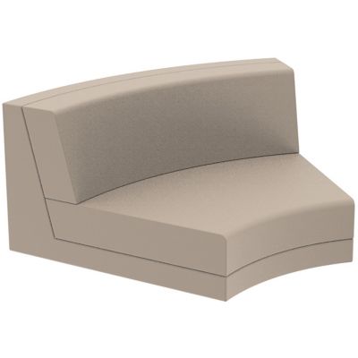 Pixel Outdoor Round Corner 45 Degree Sofa Sectional