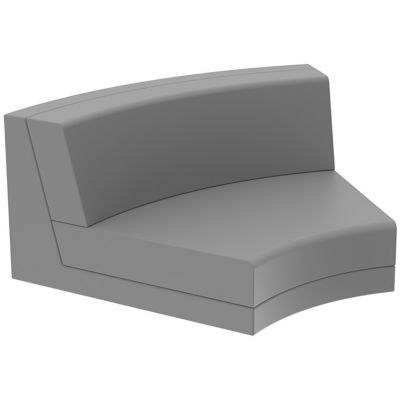 Pixel Outdoor Round Corner 45 Degree Sofa Sectional