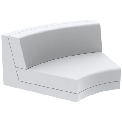 Pixel Outdoor Round Corner 45 Degree Sofa Sectional