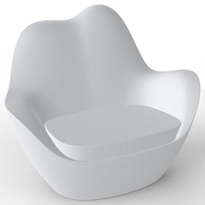 Sabinas Outdoor Lounge Chair (White) - OPEN BOX