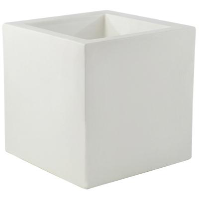 Cube Outdoor Planter (White|Extra Large) - OPEN BOX
