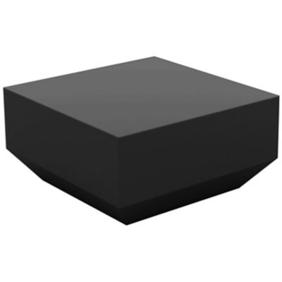 Vela Outdoor Sun Chaise Table (Black) - OPEN BOX