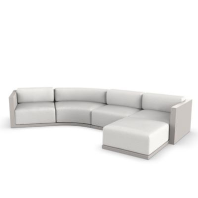 Gatsby Modular Sofa & Puff 5-Seater