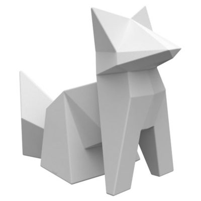 Origami Kitsune Statue