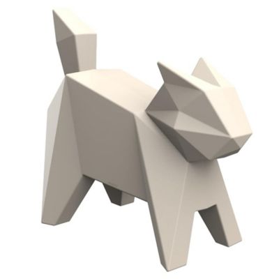 Origami Koneko Outdoor Statue