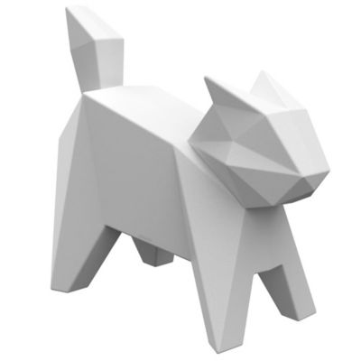 Origami Koneko Outdoor Statue