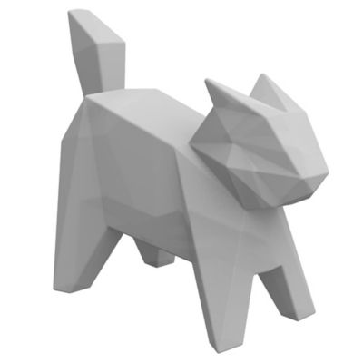 Origami Neko Outdoor Statue