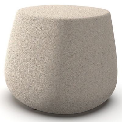Stone Indoor/Outdoor Low Stool