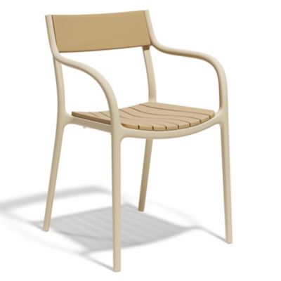 Madison Indoor/Outdoor Slats Armchair, Set of 4