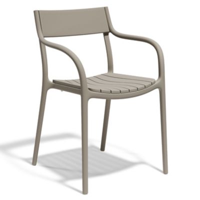 Madison Indoor/Outdoor Slats Armchair, Set of 4