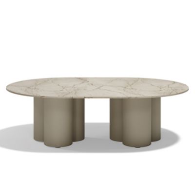 Mel Indoor/Outdoor Oval Coffee Table