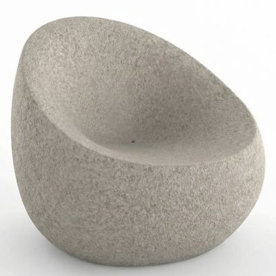 Stone Outdoor Lounge Chair