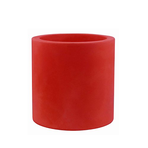 Cylinder Planter by Vondom (20 Inch/Red) - OPEN BOX RETURN