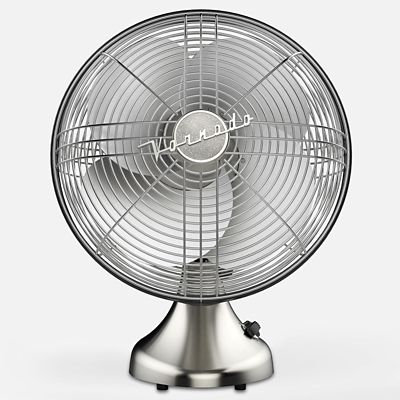 Silver Swan Whole Room Oscillating Table Top Fan by Vornado at