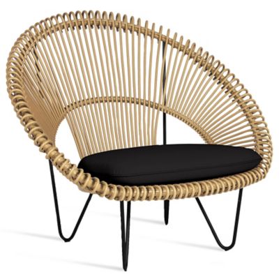 Outdoor wicker cocoon online chair