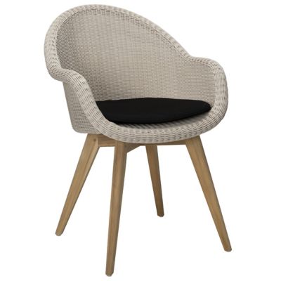 Gipsy Edgard Teak Base Outdoor Dining Chair