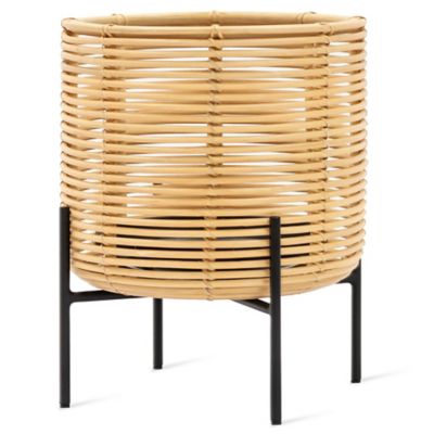 Vivi Rattan Plant Stand