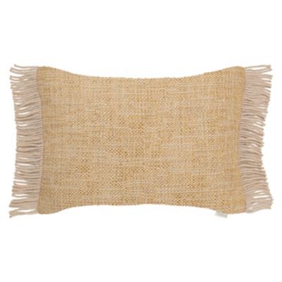 Indira Deco Outdoor Long Fringe Lumbar Pillow