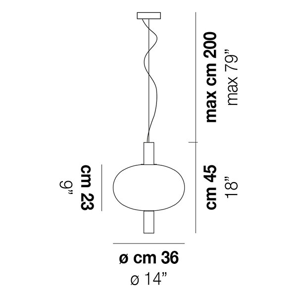 Riflesso SP 1 LED Pendant