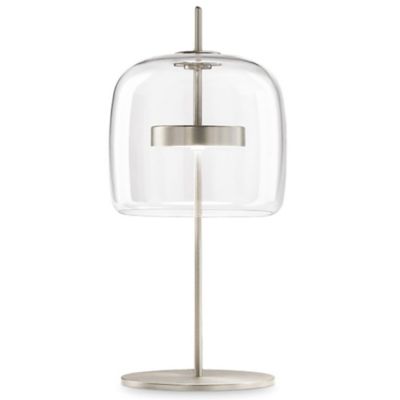 Jube Table Lamp(Smoky Transparent|Matte Steel|2700)-OPEN BOX